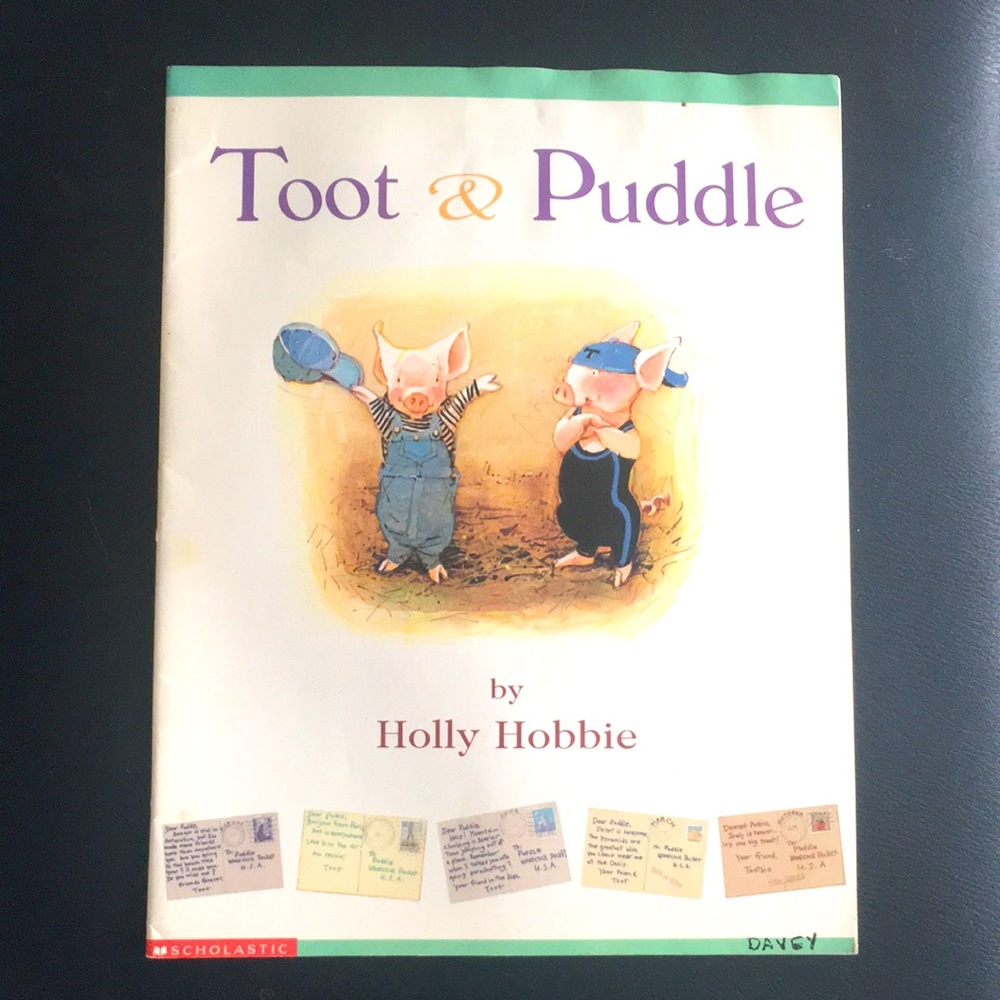 Toot and Puddle by Holly Hobbie Scholastic Childrens Paperback Book